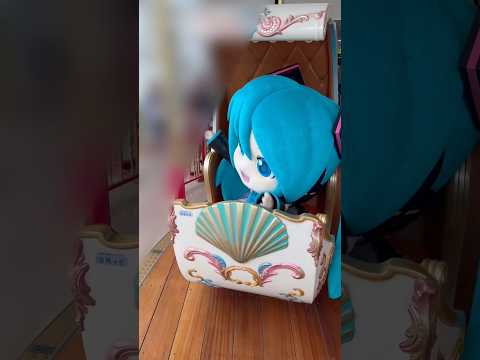 初音ミクがメリーゴーランドに乗ってみた🎠🎶