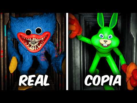 Probé LAS MEJORES COPIAS de POPPY PLAYTIME 😱
