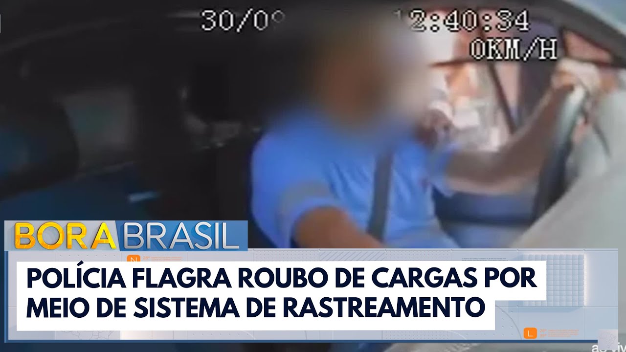 Polícia flagra roubo de cargas por meio de sistema de rastreamento