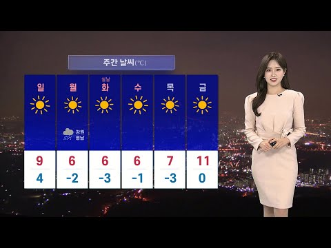 [날씨] 주말도 연일 고농도 초미세먼지…동해안 건조특보 / 연합뉴스TV (YonhapnewsTV)