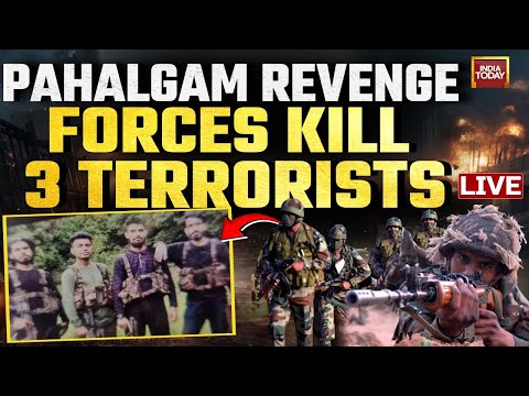 3 Pahalgam Terrorists Killed News LIVE | Pahalgam Terrorists Killed News LIVE | Pahalgam News LIVE