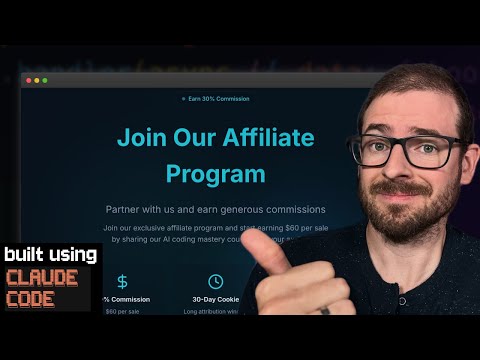 Adding an affiliates program to my course platform (agentic coding)