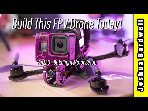 Build an FPV drone in 2023 - Part 10 - Betaflight Motor Setup - UCX3eufnI7A2I7IkKHZn8KSQ