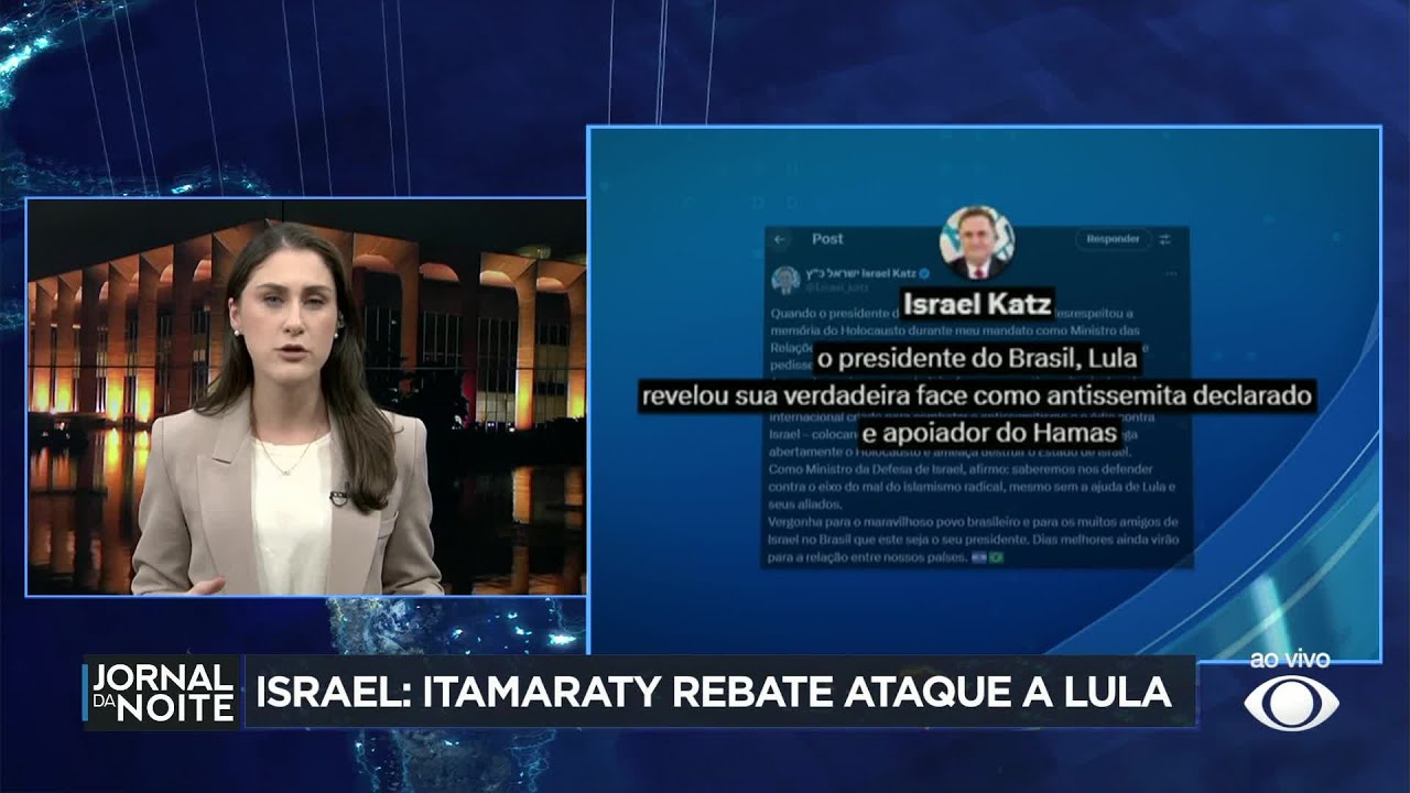 Itamaraty diz que espera ação de ministro que acusou Lula para apurar ataque a hospital em Gaza