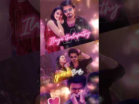 Spark Song🔥|Whatapp Status Hd💞|#Goat|#Vijay|#Yuvan|#Trisha🫶|Trending Song❤️