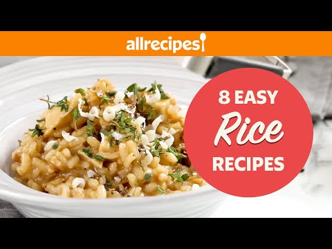 8 Easy, Flavorful Rice Recipes ? | Cheesy Rice Balls, Spanish Rice, Lemon Brown Rice, and more!