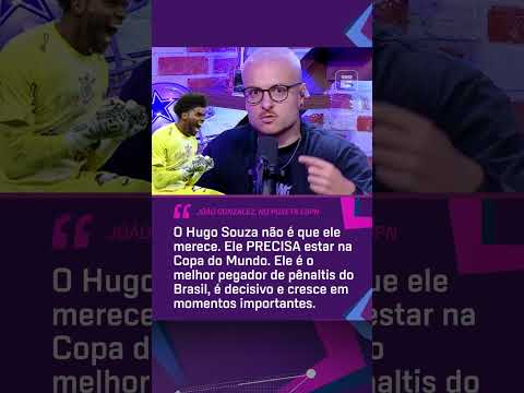 HUGO SOUZA TEM QUE ESTAR NA COPA DO MUNDO, FÃ DE ESPORTES??? 🤔🤔🤔 #shorts