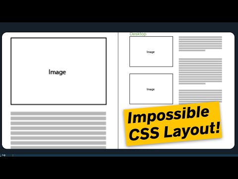The Impossible CSS Layout: Grid? Flexbox? Floats? Columns? JS! | LaptrinhX