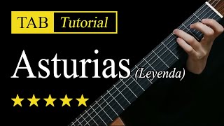 Asturias - Guitar Lesson + TAB