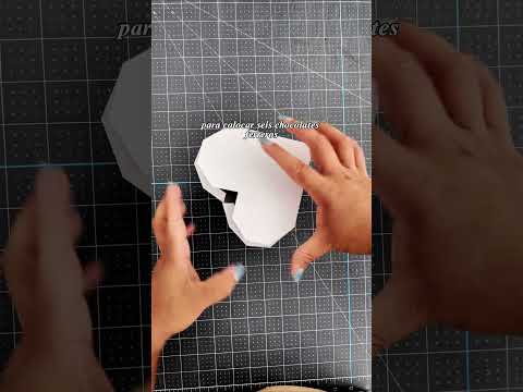 Cajita corazón Ferrero | papelería creativa San Valentín #papeleriacreativa