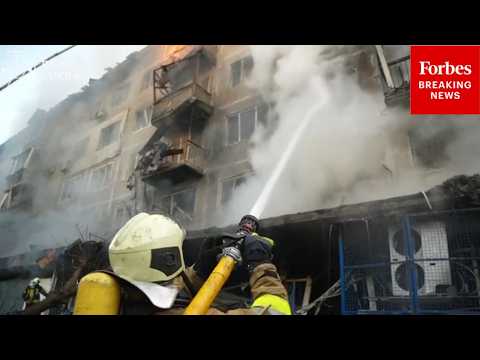 RAW VIDEO: Ukrainians Deal With Aftermath Of Latest Russian Strikes On Kyiv Episode cover