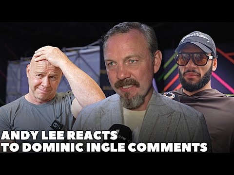 ‘HE SAID WHAT…?’ Andy Lee REACTS TO DOMINIC INGLE COMMENTS ON HAMZAH SHEERAZ | PREDICTS USYK DUBOIS