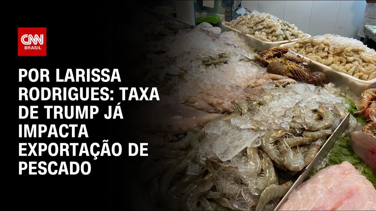 Taxa de Donald Trump já impacta exportação de pescado | LIVE CNN
