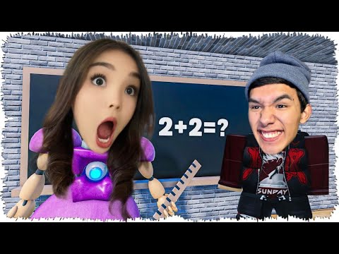 😱АСЕКА ЕКЕУМІЗ ПӘТІРГҮЛ АПАЙДАН ҚАШТЫҚ! Escape Miss Ani-Tron's Detention!