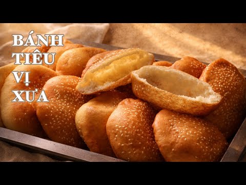 Bánh Tiêu Bột Khai - Không Nhồi Bột - Vị Bánh Ngày Xưa - Rất Dễ Làm