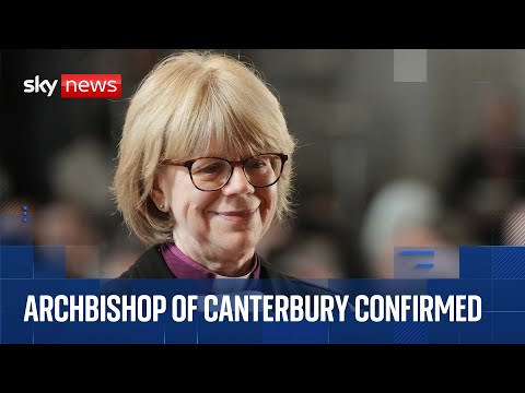 Dame Sarah Mullally becomes Archbishop of Canterbury in formal ceremony at St Paul's Cathedral
