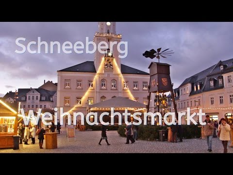 Schneeberg  // Weihnachtsmarkt in der Bergarbeiterstadt im Erzgebirge mit neuer Kaue - UCNWVhopT5VjgRdDspxW2IYQ