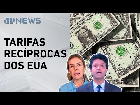 Dólar fecha em alta após anúncio de tarifas de Trump; Alan Ghani e Deysi analisam