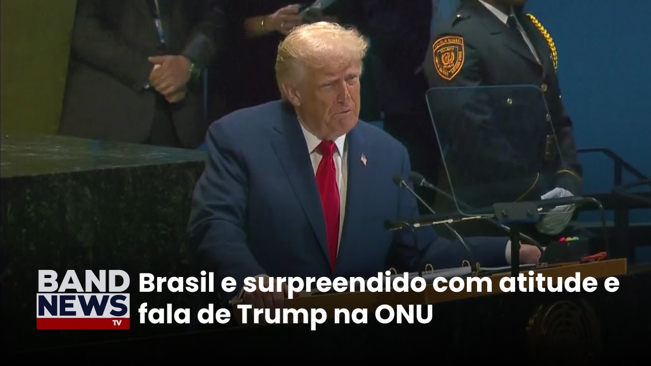 Donald Trump surpreende Lula na assembleia da ONU | BandNews TV