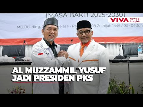 Al Muzzamil Yusuf Jadi Presiden PKS Gantikan Ahmad Syaikhu