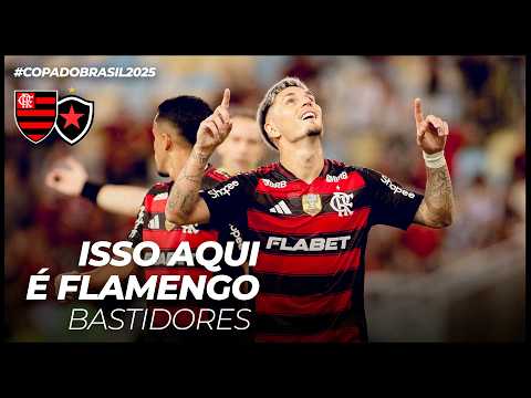ISSO AQUI É FLAMENGO - BASTIDORES | FLAMENGO 4 X 2 BOTAFOGO-PB | COPA DO BRASIL (22/05/25)