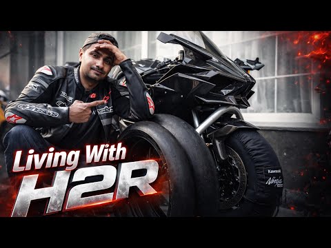 THE MOST SENSITIVE ENGINE ON A HYPERBIKE | KAWASAKI H2R | ZS MOTOVLOGS |