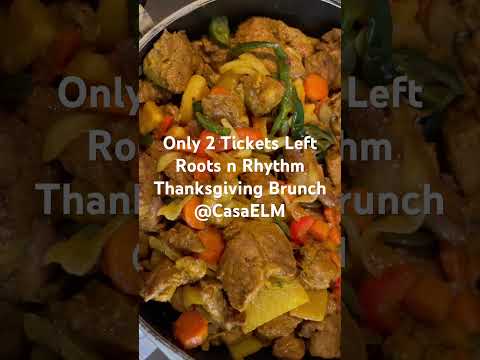 Roots n Rhythm Thanksgiving Brunch with LIVE entertainment by Danielle Bush-Simons. Tix: CasaELM.com