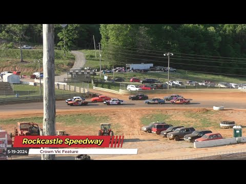 Rockcastle Speedway - Crown Vic Feature - 5/19/2024 - dirt track racing video image