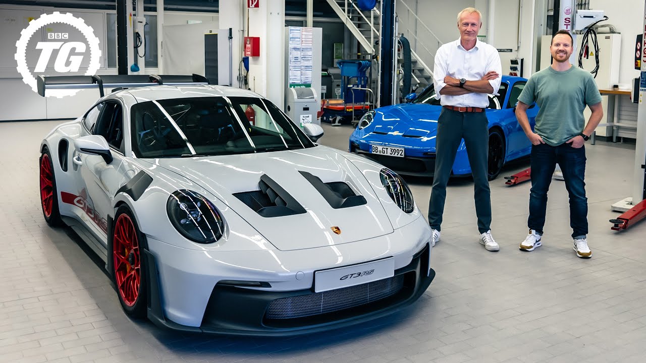 FIRST LOOK: New Porsche 911 GT3 RS (992) – 518bhp, £195k and DRS! | Top Gear