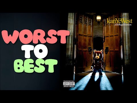 Ranking Late Registration by Kanye West