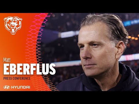 Eberflus provides injury update for Week 17 | Chicago Bears video clip