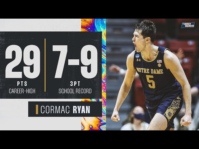 Ryan Leads Notre Dame Basketball to Victory