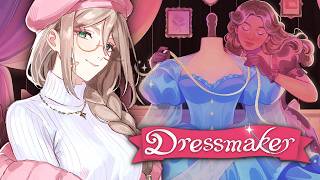 【DRESSMAKER】 FIRST TIME PLAYING! Former model realizes she doesn't kno