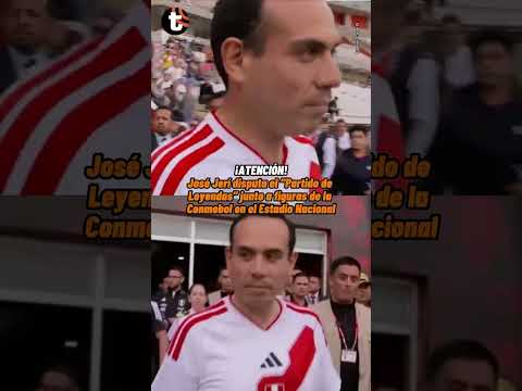 José Jerí participó en el Partido de Leyendas previo a la final de la Copa Libertadores 2025