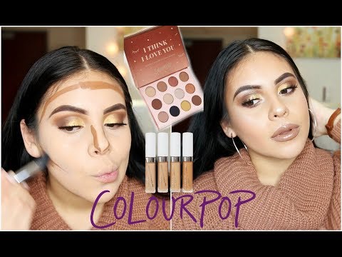 FULL FACE USING ONLY COLOURPOP | ONE BRAND TUTORIAL | JuicyJas - UCqTR5f7YkGro3cPv23SqcqQ