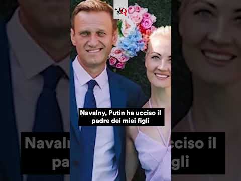 LA PROMESSA DELLA MOGLIE DI NAVALNY: "PORTO AVANTI IL SUO LAVORO" #news #shorts