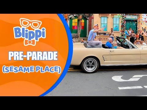 Blippi Parade at Sesame Place Langhorne PA! Full Parade Experience