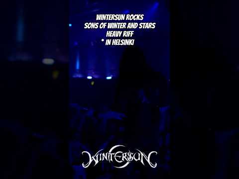 Wintersun - Sons Of Winter And Stars Heavy Riff In Helsinki #wintersun