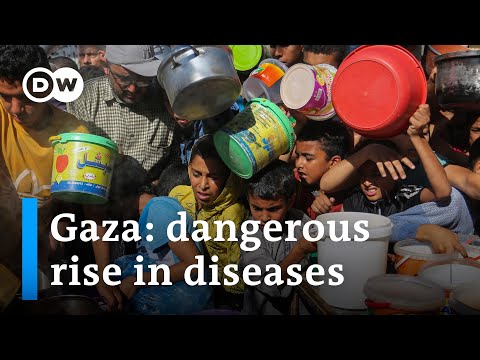 What’s behind the massive rise in infectious diseases in Gaza?  | DW News