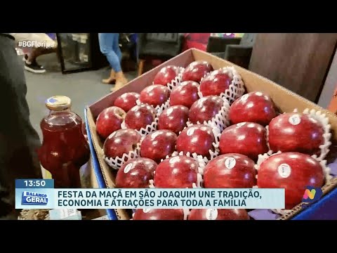 24ª Festa Nacional da Maçã: tradição e economia em São Joaquim