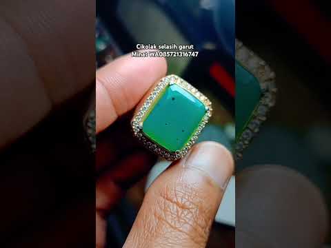 Batu akik hiaju garut cikolak #pancawarnagarut #batuakik #batupermata #aweygemstone #fypシ゚
