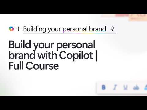 Build Your Personal Brand with GitHub Copilot — Full Course for Students