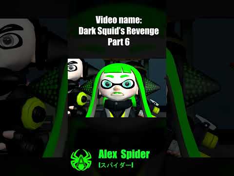 DarkSquid Reveals her MEGA Cannon #alexspider #splatoon3 #nintendo #splatoongmod #splatoon