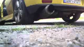 fiat coupe exhaust