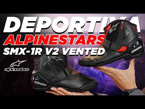 ALPINESTARS SMX-1 R V2 VENTED | Botín Deportivo Ventilado para Moto