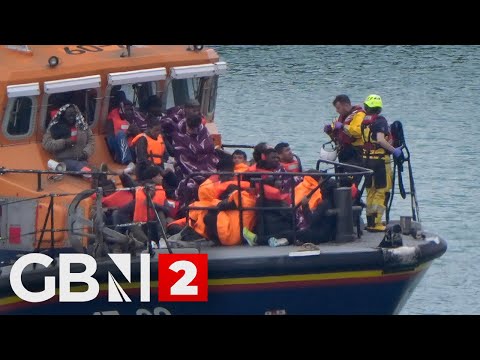 WATCH: Live shot at Port of Dover as Government's new migrant deal begins