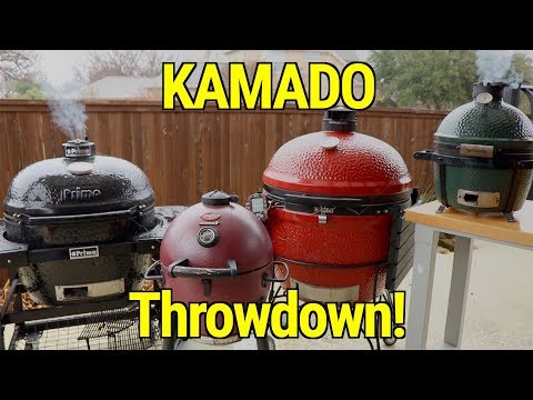 Big Green egg vs Kamado Joe, Akorn, Primo Pork Butt Throwdown | Use Briquettes Vs. Lump? Experiment - UCgFM3RsJ6Low9nX_OlS8_JA