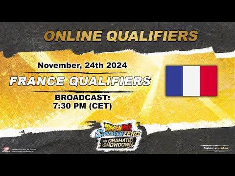 DRAGON BALL: Sparking! ZERO - THE DRAMATIC SHOWDOWN - FRANCE ONLINE QUALIFIERS