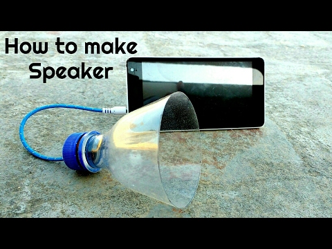 How to Make a Speaker at Home - Using Plastic Bottle - UC92-zm0B8vLq-mtJtSHnrJQ