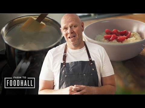 marksandspencer.com & Marks and Spencer Promo Code video: Tom Kerridge's Creamy Rice Pudding with Sapphire Raspberries | M&S FOOD